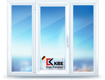 Двустворчатое окно KBE