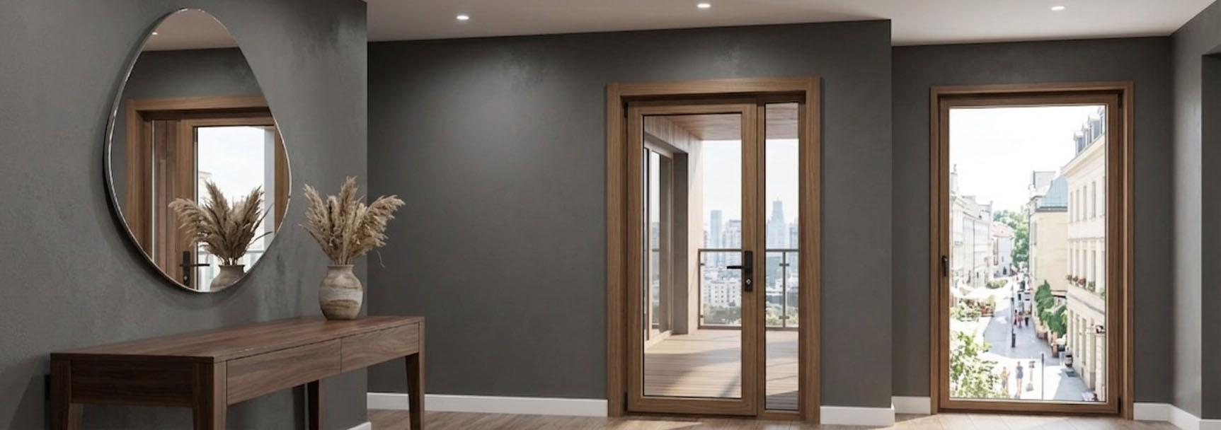 Пластиковые окна в интерьере